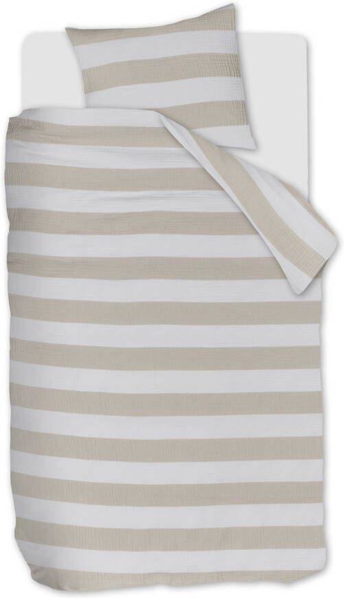 Riviera Maison mousseline dekbedovertrek 1-persoons (140x220 cm)