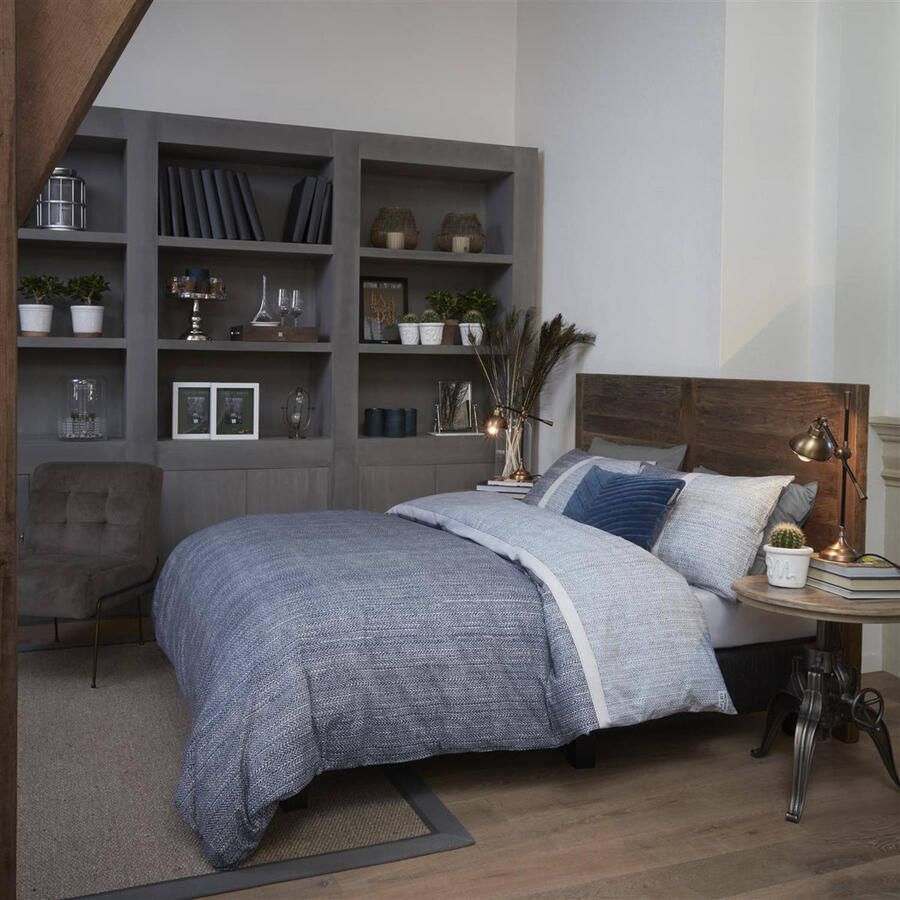 Linolux Rivièra Maison Amsterdam Loft dekbedovertrek 1-persoons (140x200 220 cm + 1 sloop) - Foto 3