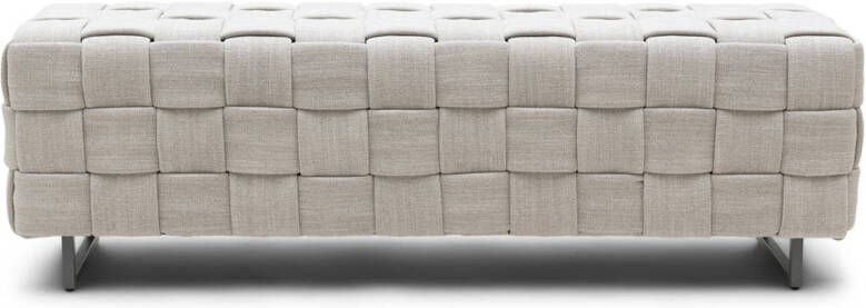 Rivièra Maison Eetbank Room 48 in F27 Fabulous Flax C12 Katoen Viscose Linnen 150x40x45 cm