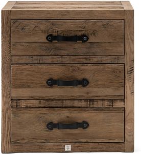 Riviera Maison Ladekast Hout Connaught Chest of Drawers Small Bruin