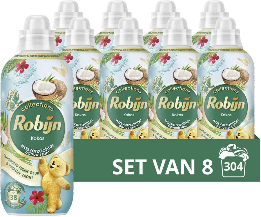 Robijn Collections Kokos wasverzachter 304 wasbeurten