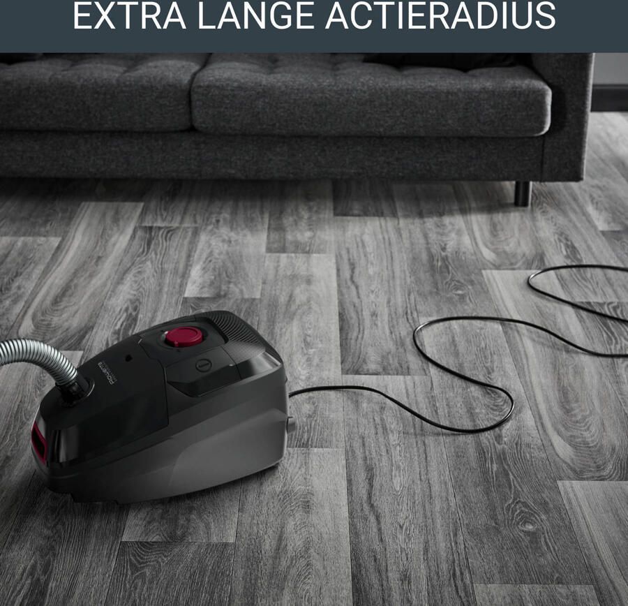 Rowenta ROWEENTA RO4933EA GROENE FORCE Max Vacuümreiniger met zak Laag verbruik 900 W Hoge filtratie Straalactie 12 m - Foto 6