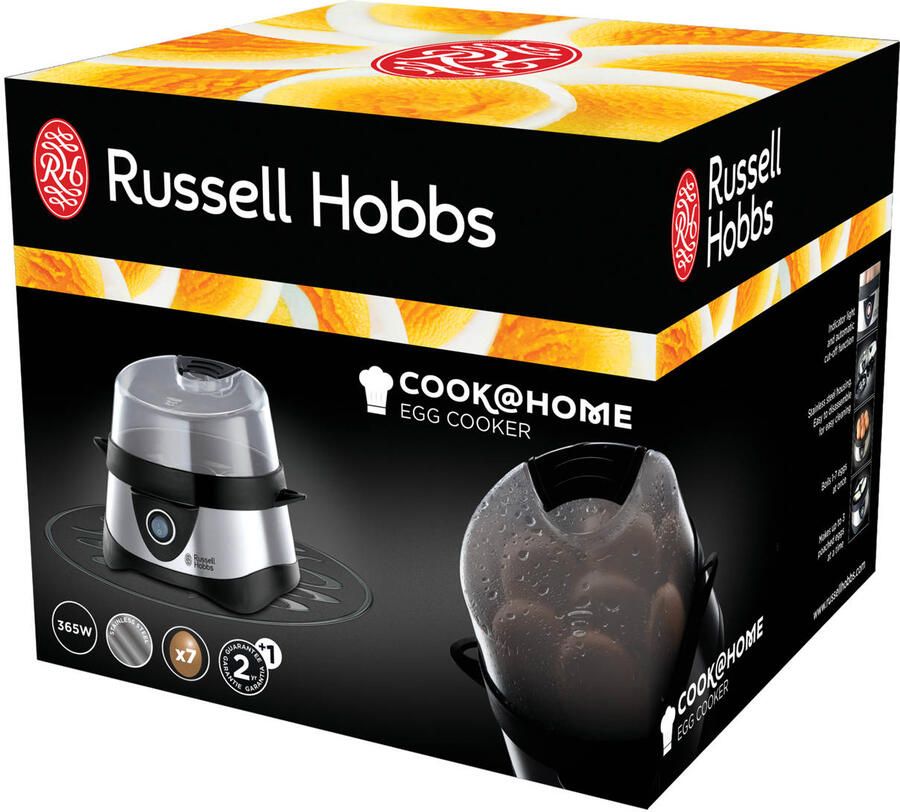 Russell Hobbs 14048-56 STYLO Eierkoker Grijs - Foto 4