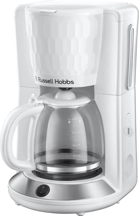 Russell Hobbs Honeycomb Filterkoffiezetapparaat Wit 27010-56
