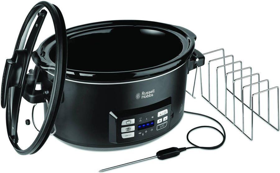 Russell Hobbs 25630-56 3in1 Slowcooker Sous Vide-functie Koken op lage temperatuur Temperatuursonde Langzaam koken - Foto 3