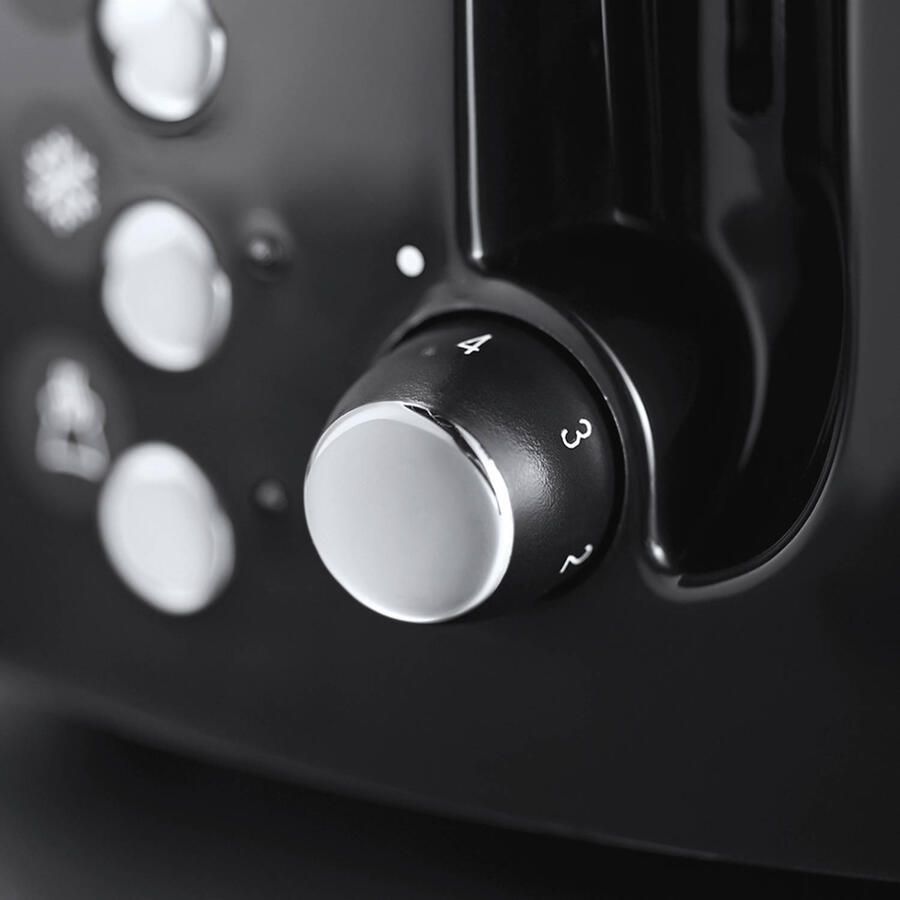 Russell Hobbs Textures Plus+ broodrooster zwart 22601-56 - Foto 2