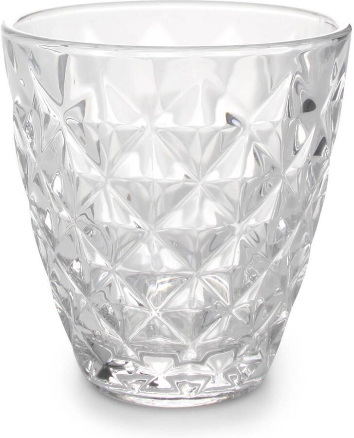 Salt & Pepper glas (220ml) Prisma (set van 4)