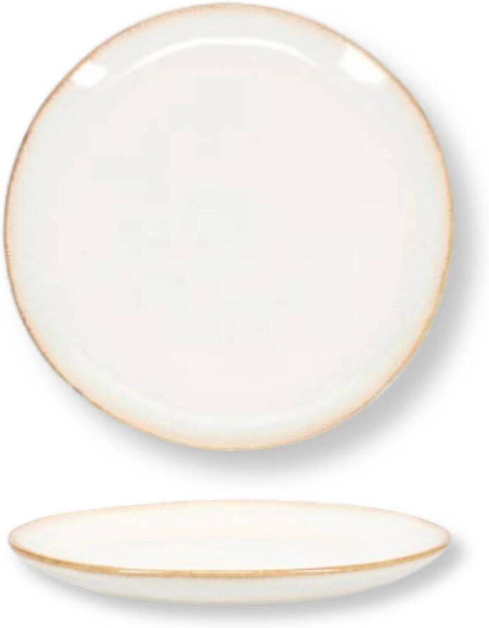 Salt & Pepper Ontbijtborden Dessertborden Artisan Wit ø 20 cm 4 Stuks