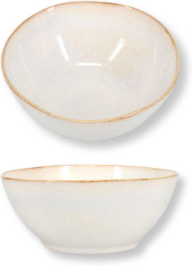 Salt & Pepper Soepkommen Kommen Artisan Wit ø 17 cm 4 Stuks