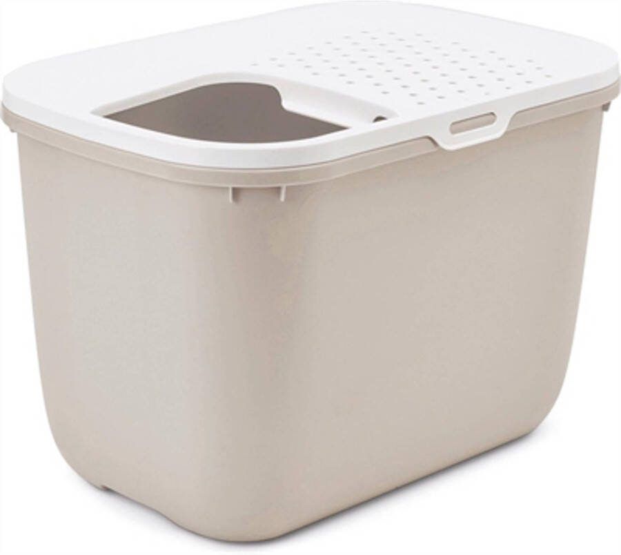Dobeno SAVIC Hop In Toilethuis 58x39x40cm Moka Voor katten