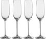 Champagneglas Vinos (set van 4) sierlijke champagneglazen met mousseerpunt vaatwasmachinebestendige Tritan-kristalglazen - Thumbnail 3