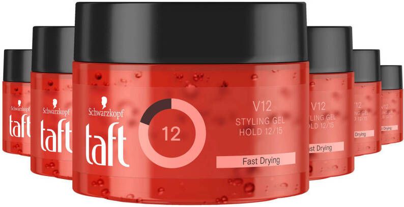 Schwarzkopf Taft V12 Power Gel voordeelverpakking 6 x 250 ml