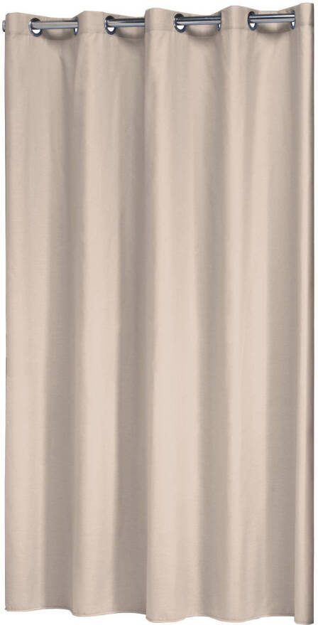 Sealskin douchegordijn Coloris Polyester Katoen (180x200 cm) (Ecru)