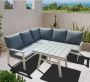 SenS-Line Dublin Aluminium Loungeset White Wit - Thumbnail 3