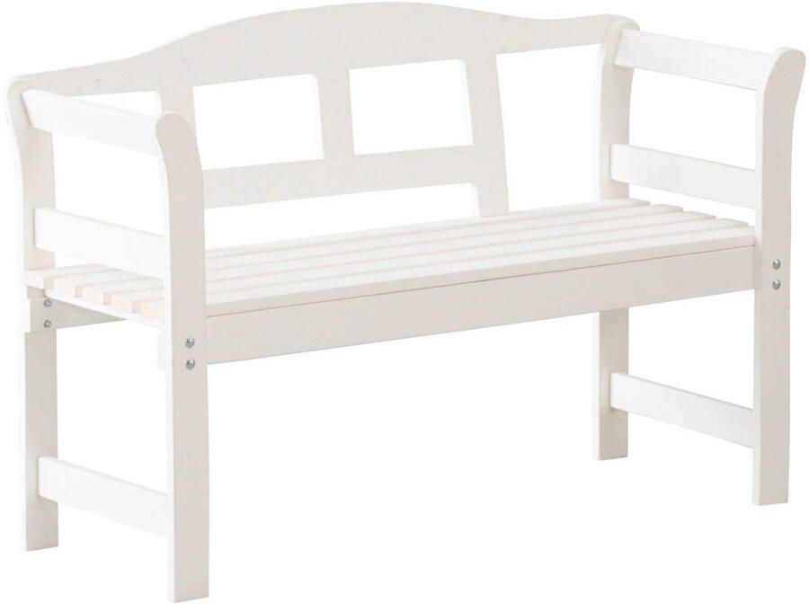 SenS-Line Friesen 2-persoons tuinbank wit - Foto 5