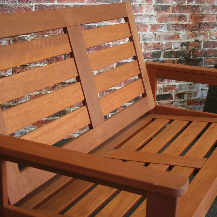 SenS-Line Vera Hardwood Tuinbank 120 Cm Bruin - Foto 2