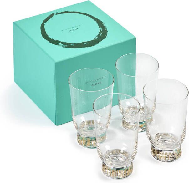 Serax waterglas Feast (Ø7 cm) (set van 4)