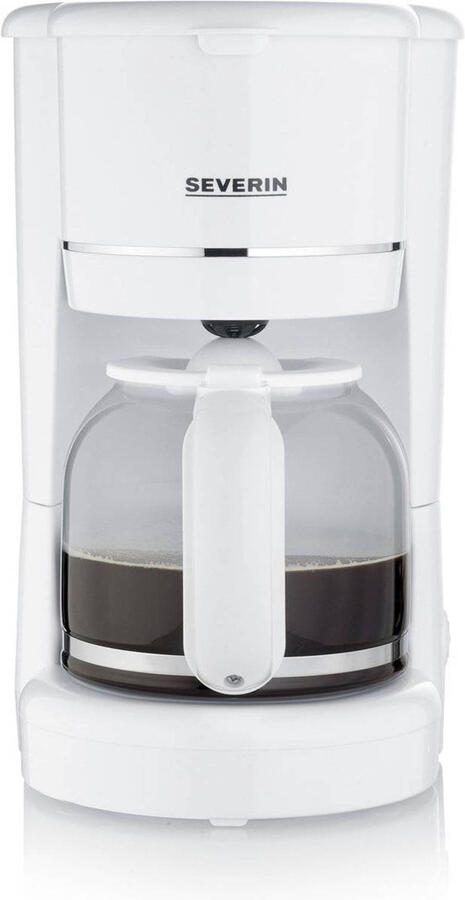 Severin KA 4323 Filter-koffiezetapparaat met afwasbaar permanent filter 900 Watt Wit - Foto 2