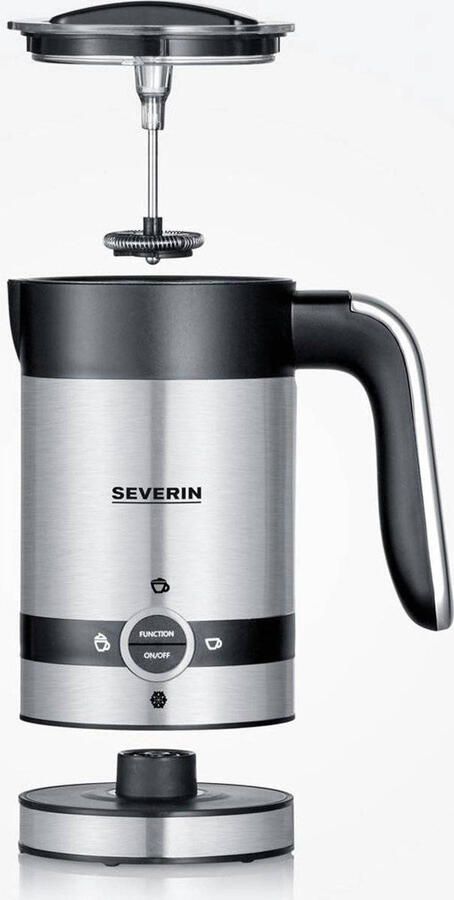 Severin SM 3584 Melkopschuimer perfect voor één of twee kopjes -360°-systeem RVS - Foto 3