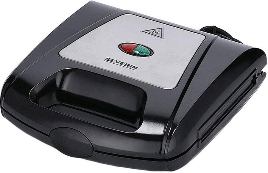 Severin 3-in-1-sandwichmaker SA 2968 Antiaanbaklaag 3-in-1-functie door verwisselbare bladen warmte-isolerende grepen - Foto 3