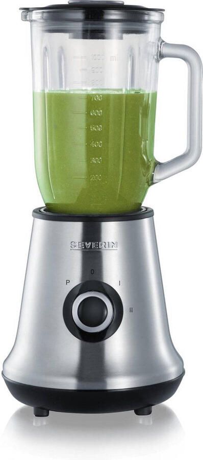 Severin Blender Mix & Go SM 3737 1 liter inhoud inclusief smoothie-maker en afneembare mengbeker - Foto 5
