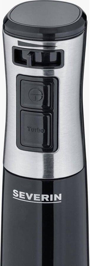Severin SM 3771 Staafmixer 600 W RVS (geborsteld) Zwart - Foto 5