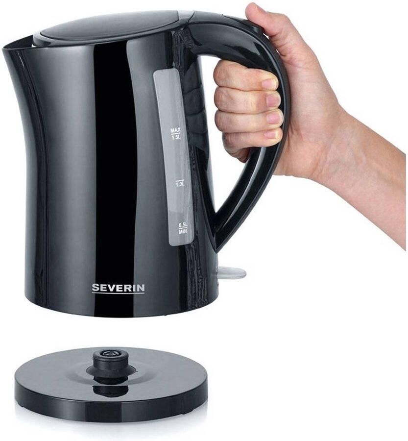 Severin Waterkoker WK 3498 Kunststof Zwart 2200 W - Foto 4