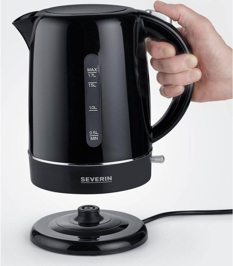 Severin Waterkoker WK 4322 Kunststof Zwart 2200 W - Foto 3