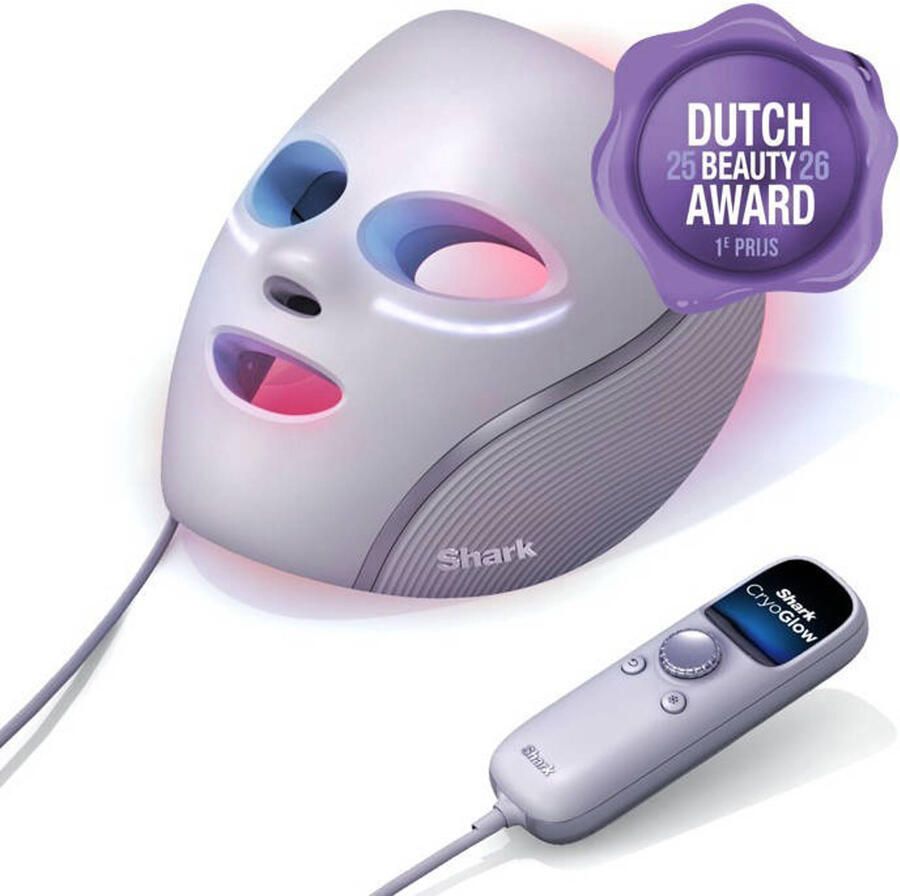 Shark CryoGlow LED-Masker met under-eye-cooling infraroodlamp FW312EUPL - Foto 2