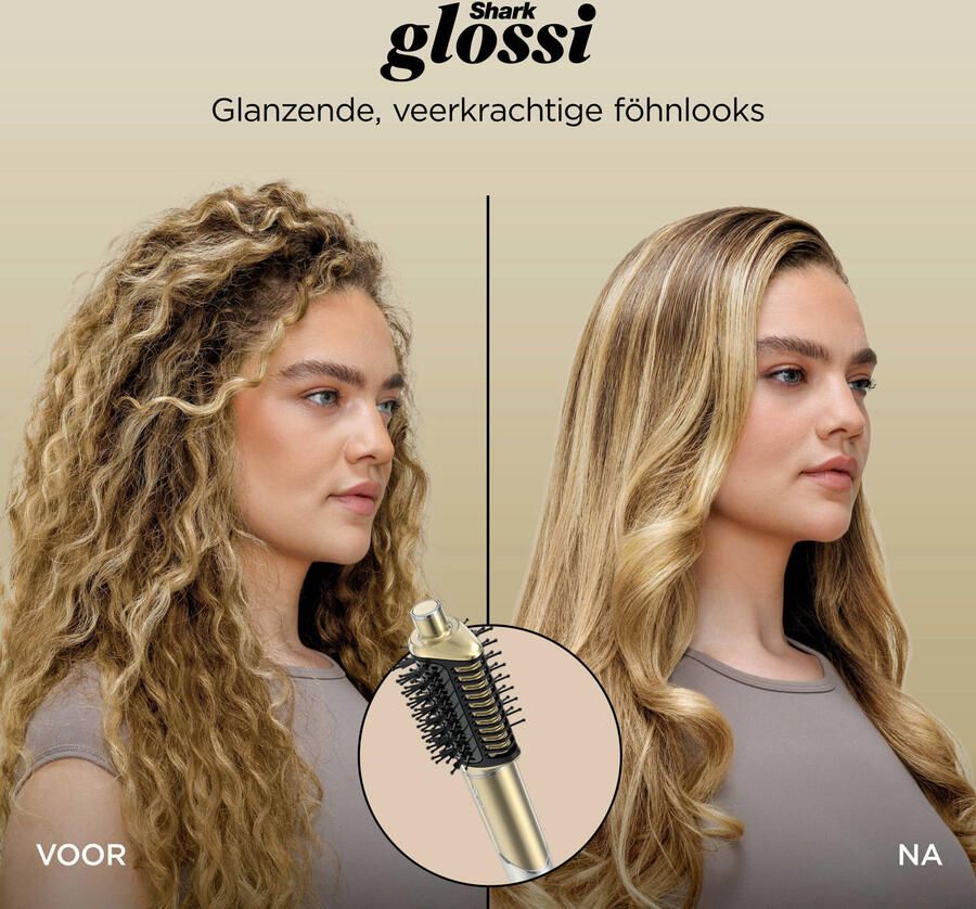Shark Glam Multistyler 5-in-1 voor steil golvend & krullend haar föhn HD6052SEU - Foto 2