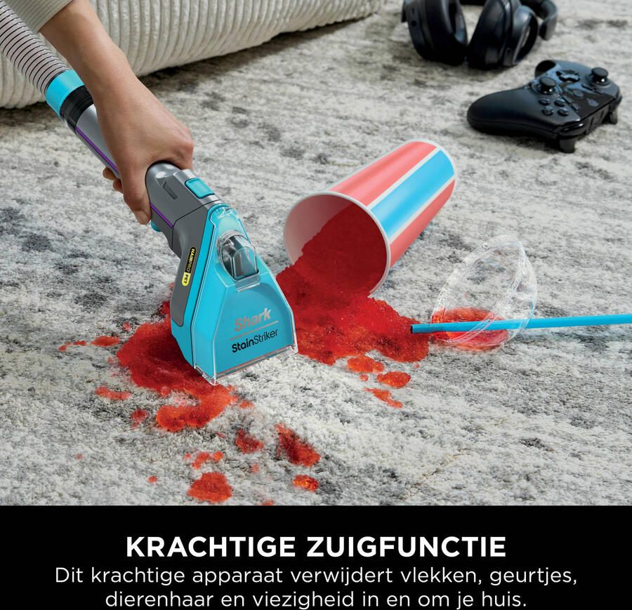 Shark StainStriker HairPro Pet vlekkenreiniger incl. dierenharenmondstuk - Foto 5
