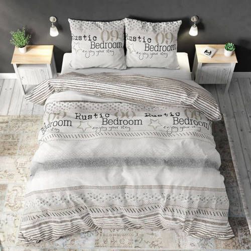 Sleeptime Polyester-katoen dekbedovertrek lits-jumeaux (dekbedovertrek 240x220 cm)