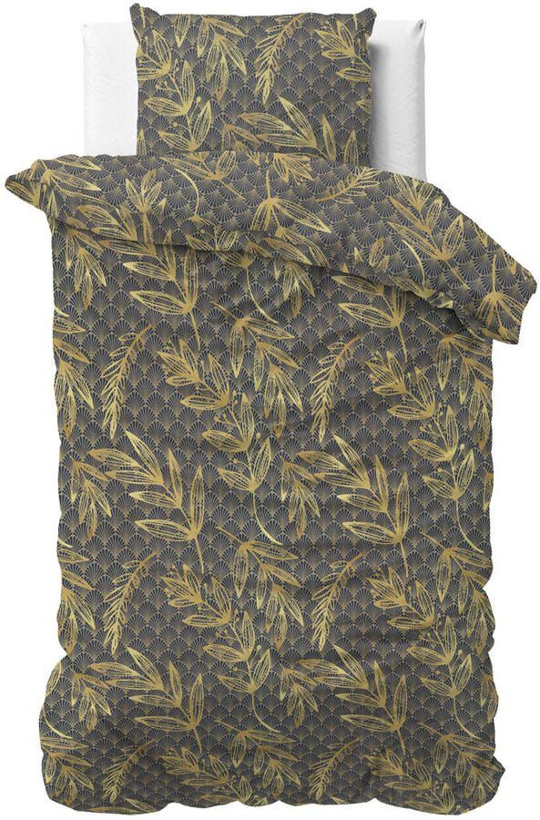 Sleeptime Gold Rush Dekbedovertrek 140x200 220 + 1 kussensloop 60x70 Goud Eenpersoons
