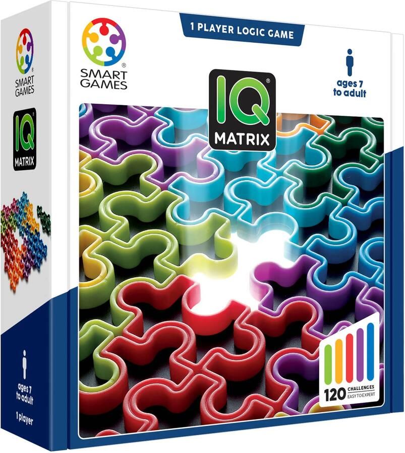 SmartGames IQ Matrix Denkspel 120 uitdagingen