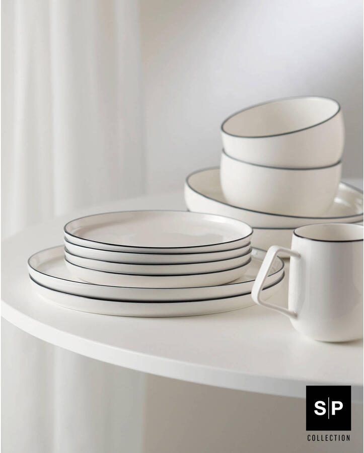 Salt&pepper S|P Collection Servies 16-delig wit Studio Base - Foto 3
