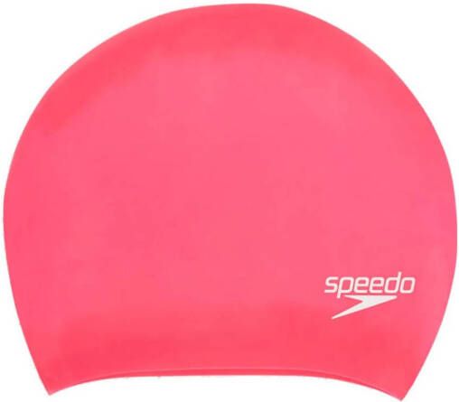 Speedo badmuts voor lang haar roze
