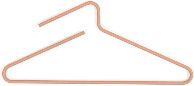 Spinder Design HANG-ON kledinghangers (set van 5 stuks) Clay Terra