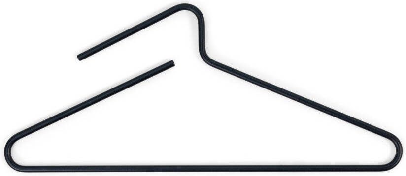 Spinder Design HANG-ON kledinghangers (set van 5 stuks) Zwart