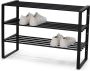Spinder Design Rex 2 Schoenenrek 70x29x48 5 cm Zwart - Thumbnail 2