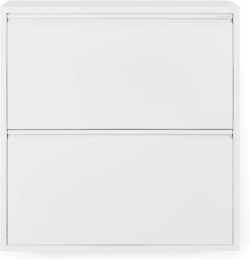 Spinder Design BILLY 2 Schoenenkast Wit - Foto 4