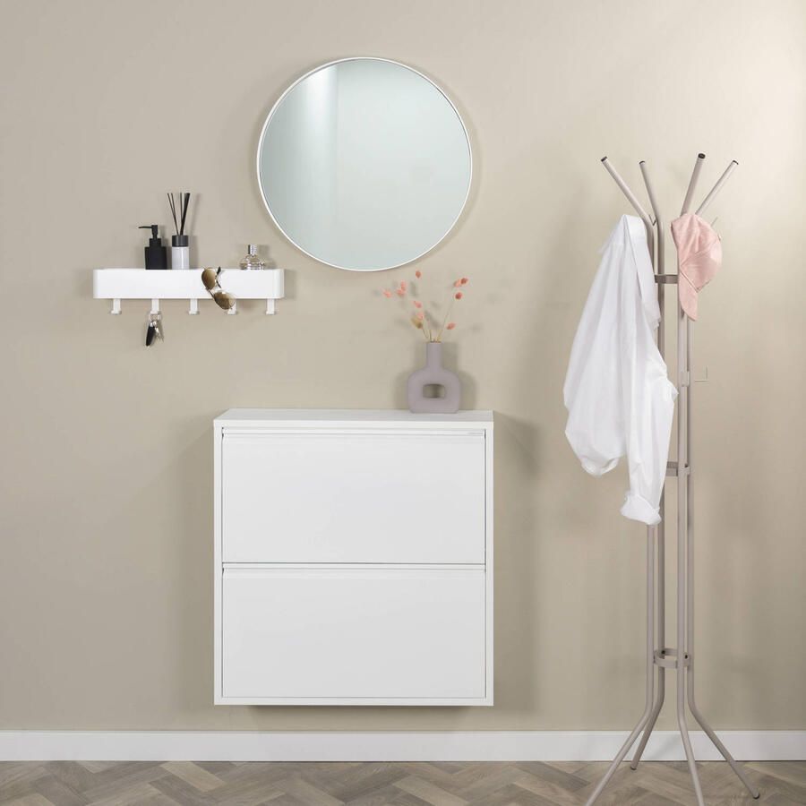 Spinder Design BILLY 2 Schoenenkast Wit - Foto 5