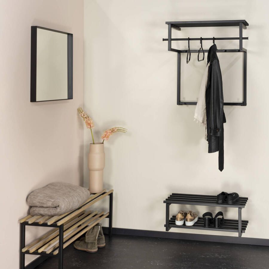 Spinder Design RIZZOLI BLACK EDITION Wandkapstok Zwart - Foto 3