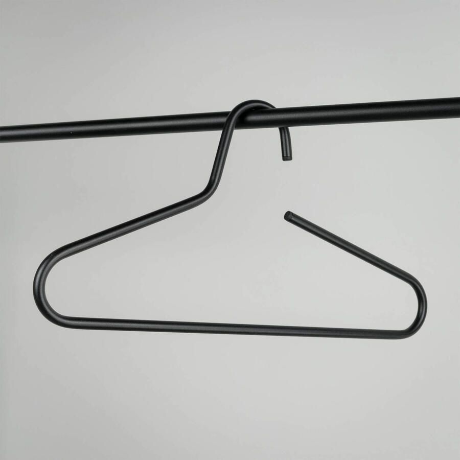 Spinder Design VICTORIE Kledinghangers (set van 5 stuks) Zwart - Foto 3