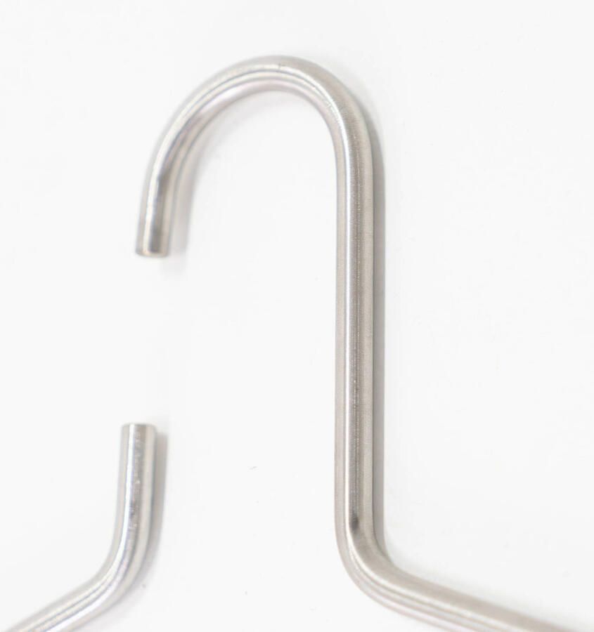 Spinder Design SENZA 6 Kledinghangers (set van 3 stuks) RVS - Foto 4