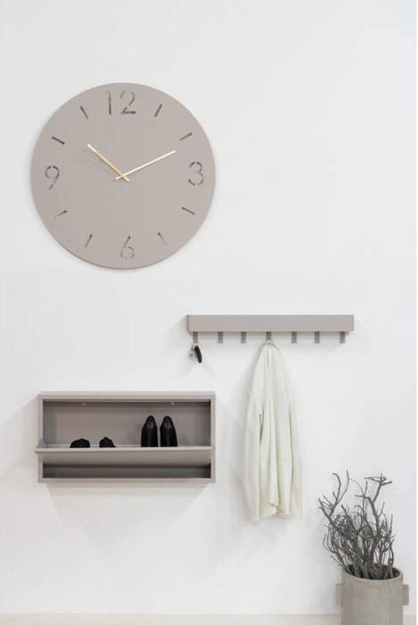 Spinder Design Billy 1 Schoenenkast met 1 vak 75x12 5x37 5 cm Zijdeachtige Taupe - Foto 6