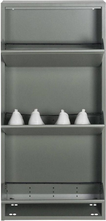 Spinder Design | Schoenenkast Billy 3 Groen | Metaal | 50 x 103 x 15 5 | Hoogwaardige afwerking - Foto 4