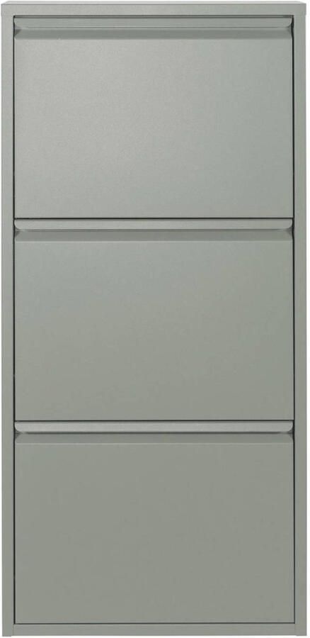 Spinder Design | Schoenenkast Billy 3 Groen | Metaal | 50 x 103 x 15 5 | Hoogwaardige afwerking - Foto 3