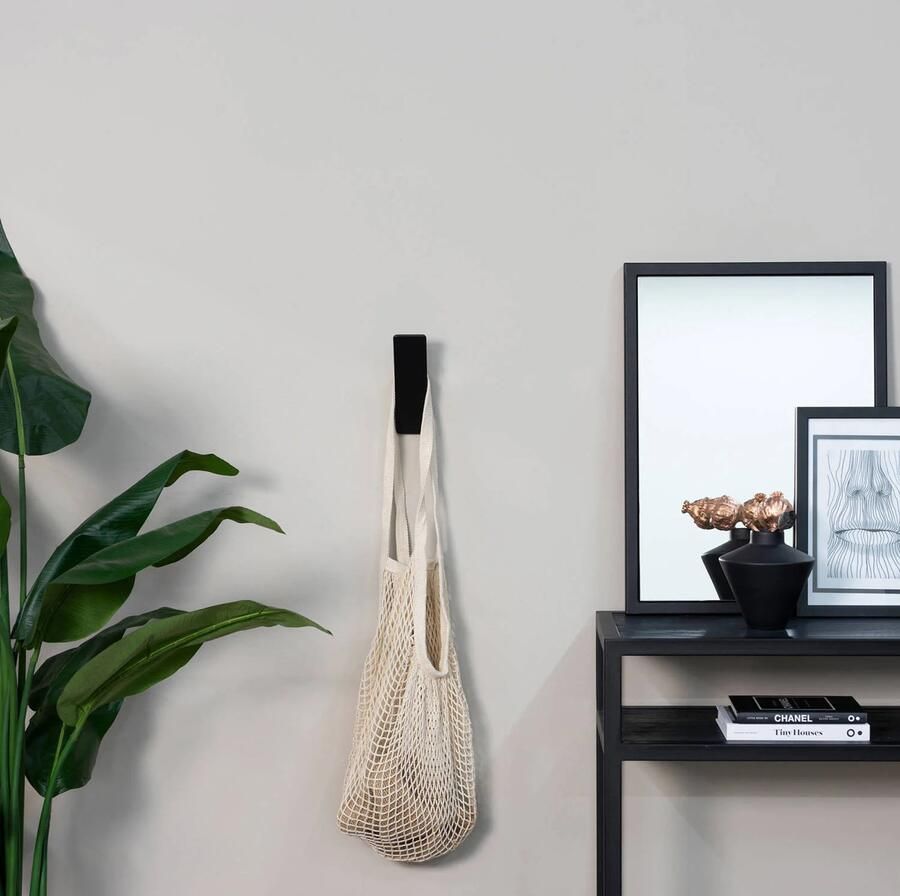 Spinder Design ANGLE 1 Wandhaak Zwart