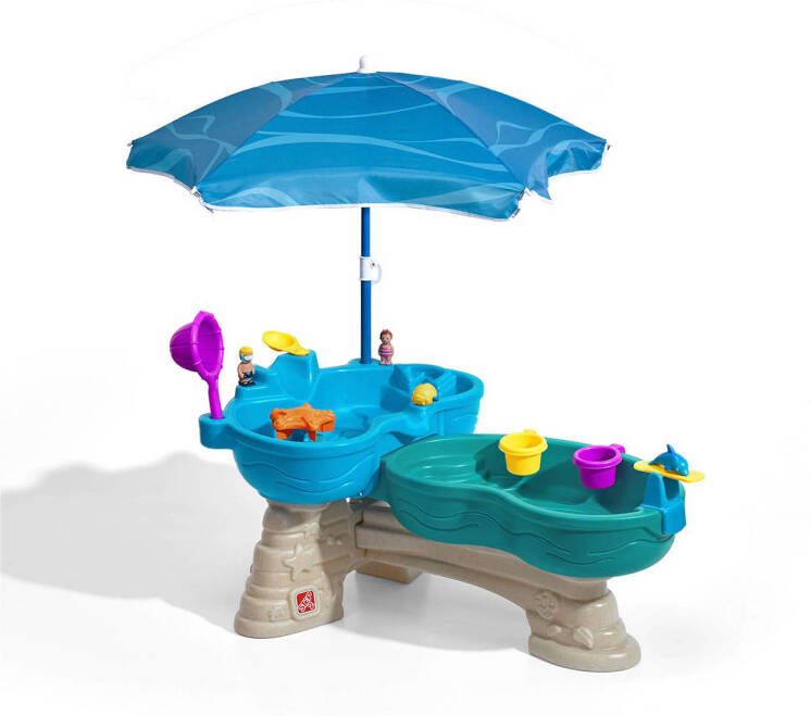 Step2 Watertafel Spill And Splash Met 11 Accessoires En Parasol Waterspeelgoed