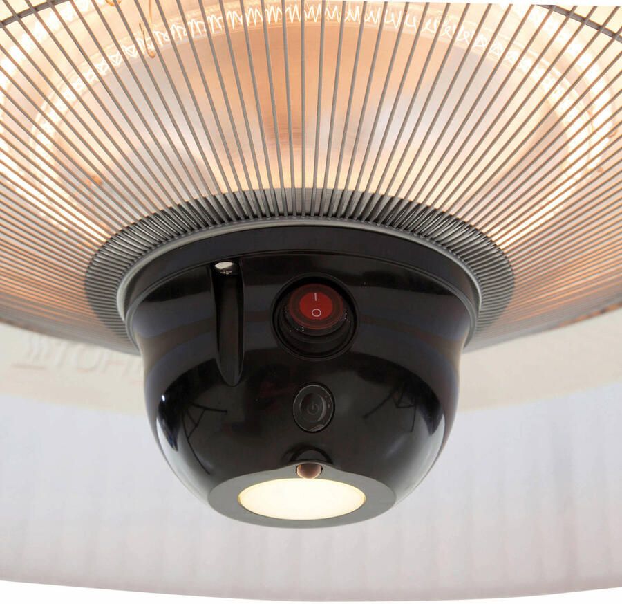 Sunred Artix Bright lijn Wit Hangend model Terrasverwarmer Infraroodstraling 1800 W – ECO 3 standen LED Afstand bestuurbaar Elektrische heater - Foto 4